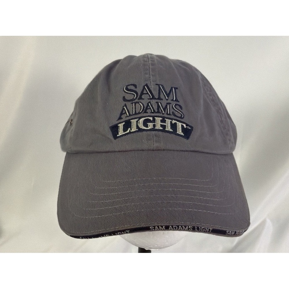 Sam Adams Light Embroidered Hat Cap Adjustable Baseball Hat Boston Beer Company